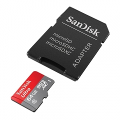 Карта памяти SanDisk Ultra microSDXC 64ГБ, Class 10 48MB/s